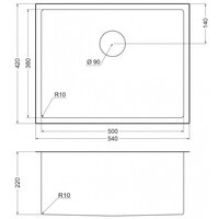 Кухонная мойка Emar EMB-123 PVD Nano Golden - Превью изображения №4 — Интернет-магазин Time-Shop