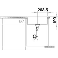 Кухонная мойка Blanco Subline 500-F 525994 (черный) - Превью изображения №4 — Интернет-магазин Time-Shop