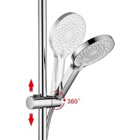 Душевая система  Aquatek Lugano AQ2740CR - Превью изображения №5 — Интернет-магазин Time-Shop