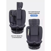 Детское автокресло Rant Helix Isofix AY819 (серый) - Превью изображения №8 — Интернет-магазин Time-Shop