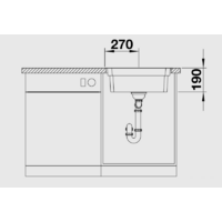 Кухонная мойка Blanco Etagon 500-IF [521840] - Превью изображения №4 — Интернет-магазин Time-Shop