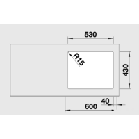 Кухонная мойка Blanco Etagon 500-IF [521840] - Превью изображения №5 — Интернет-магазин Time-Shop