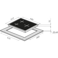 Варочная панель MAUNFELD EGHG.43.33CBG/G - Превью изображения №2 — Интернет-магазин Time-Shop