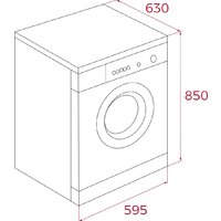 Стирально-сушильная машина TEKA WDK 81050 WH - Превью изображения №2 — Интернет-магазин Time-Shop