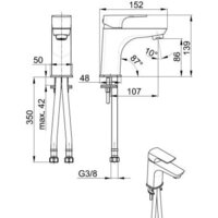 Смеситель Armatura Mokait 5532-815-81 - Превью изображения №2 — Интернет-магазин Time-Shop