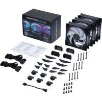 Комплект вентиляторов для корпуса Phanteks D30-120 D-RGB Regular Black Triple PH-F120D30_DRGB_PWM_BK01_3P - Превью изображения №8 — Интернет-магазин Time-Shop