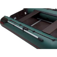 Моторно-гребная лодка Leader Boats Тайга-340 киль 0062872 (зеленый) - Превью изображения №8 — Интернет-магазин Time-Shop