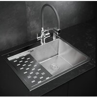 Кухонная мойка РМС MRK-6350R (с дозатором) - Превью изображения №2 — Интернет-магазин Time-Shop