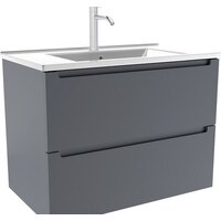 ЗОВ Тумба с умывальником Дион 60 D60LAFM7015MKV5-OL60 (графит матовый)