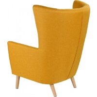 Интерьерное кресло Mio Tesoro Саари (yellow orange) - Превью изображения №2 — Интернет-магазин Time-Shop