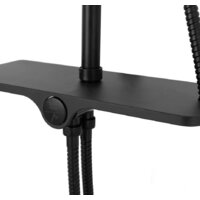 Душевая система  Rea Mike REA-P0550 (черный) - Превью изображения №8 — Интернет-магазин Time-Shop