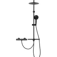 Душевая система  Rea Mike REA-P0550 (черный) - Превью изображения №3 — Интернет-магазин Time-Shop