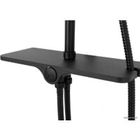 Душевая система  Rea Mike REA-P0550 (черный) - Превью изображения №6 — Интернет-магазин Time-Shop