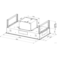 Кухонная вытяжка Faber C-Air KL A90 350.0615.705 - Превью изображения №3 — Интернет-магазин Time-Shop