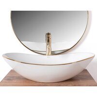 Умывальник Rea Royal (белый) - Превью изображения №3 — Интернет-магазин Time-Shop