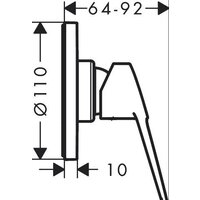 Смеситель Hansgrohe Logis Loop 71361000 - Превью изображения №2 — Интернет-магазин Time-Shop