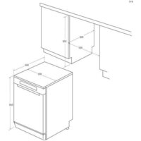 Отдельностоящая посудомоечная машина Haier I-Pro Shine Serie 5 XF 6B0M3PDA - Превью изображения №24 — Интернет-магазин Time-Shop