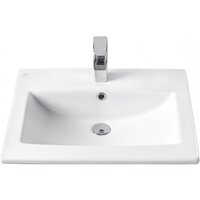  Акватон Тумба с умывальником Форест 60 1A2782K0FR9C0 (дуб рошелье/сумеречный голубой) - Превью изображения №2 — Интернет-магазин Time-Shop