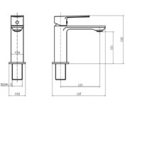Смеситель Fashun A1083-33 - Превью изображения №3 — Интернет-магазин Time-Shop