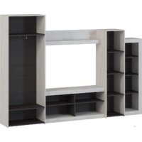 Стенка Genesis Мебель Oskar 4 (сосна белая Loft/венге) - Превью изображения №3 — Интернет-магазин Time-Shop