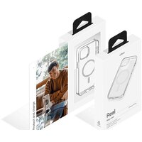 Чехол для телефона uBear Real Mag для iPhone 15 Plus (прозрачный) - Превью изображения №5 — Интернет-магазин Time-Shop