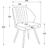Стул Мамадома Michael-R1 360 (b28 Antracite Lux\черный) - Превью изображения №3 — Интернет-магазин Time-Shop