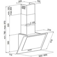 Кухонная вытяжка Kernau KCH 0250 W - Превью изображения №3 — Интернет-магазин Time-Shop