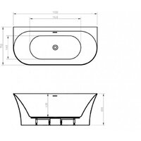 Ванна BelBagno BB711-1700-750 - Превью изображения №2 — Интернет-магазин Time-Shop