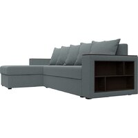 Угловой диван Лига диванов Дубай Лайт левый 121640L (рогожка амур серый) - Превью изображения №7 — Интернет-магазин Time-Shop