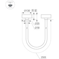Подвесная люстра Arlight SP-Tropic-Surface-R18-L2500-36W Day4000 043395 - Превью изображения №2 — Интернет-магазин Time-Shop
