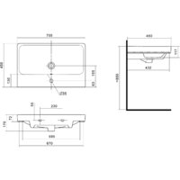  Акватон Тумба с умывальником Сканди 70 1A2518K0SD010+1WH501628 - Превью изображения №8 — Интернет-магазин Time-Shop