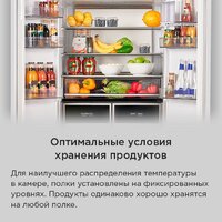 Четырёхдверный холодильник MAUNFELD MFF190NFDSB - Превью изображения №24 — Интернет-магазин Time-Shop