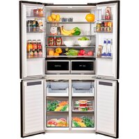 Четырёхдверный холодильник MAUNFELD MFF190NFDSB - Превью изображения №2 — Интернет-магазин Time-Shop