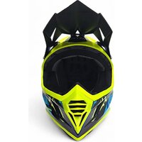 Мотошлем AIM RH855 Carbon Razor RH855R-DYB-XXL (XXL, желтый/синий) - Превью изображения №6 — Интернет-магазин Time-Shop