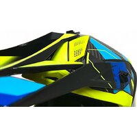 Мотошлем AIM RH855 Carbon Razor RH855R-DYB-XXL (XXL, желтый/синий) - Превью изображения №11 — Интернет-магазин Time-Shop