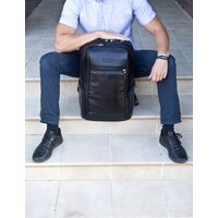 Городской рюкзак Carlo Gattini Vicoforte 3099-01 (черный) - Превью изображения №7 — Интернет-магазин Time-Shop