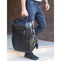 Городской рюкзак Carlo Gattini Vicoforte 3099-01 (черный) - Превью изображения №8 — Интернет-магазин Time-Shop