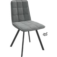 Мамадома Rom D-R 360 (k10 Антрацит замша Lux/черный)