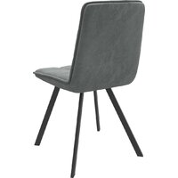 Стул Мамадома Rom D-R 360 (k10 Антрацит замша Lux/черный) - Превью изображения №2 — Интернет-магазин Time-Shop