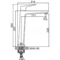Смеситель Ledeme L1181 - Превью изображения №2 — Интернет-магазин Time-Shop