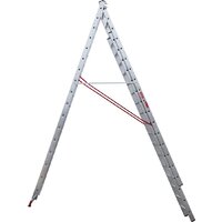 Лестница-стремянка Новая высота NV 323 трёхсекционная усиленная 3x17 ступеней - Превью изображения №10 — Интернет-магазин Time-Shop