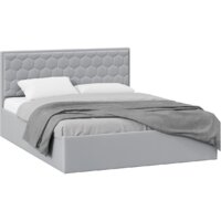 Трия Порто универсальная с ПМ и заглушиной 160x200 (велюр Confetti Silver)