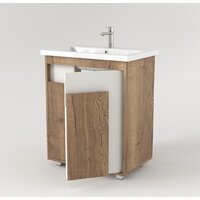  Дабер Тумба под умывальник 015 60 Т15.6.0.21 (дуб галифакс/белый) - Превью изображения №3 — Интернет-магазин Time-Shop