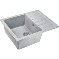 Кухонная мойка AV Engineering Best AV650500BGRA (серый) - Превью изображения №3 — Интернет-магазин Time-Shop