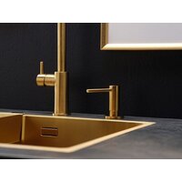 Кухонная мойка Reginox New York 50x40 (L) OKG Comfort Gold Flax R35160 - Превью изображения №5 — Интернет-магазин Time-Shop