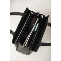 Женская сумка Souffle 322 3225001 (черный кайман эластичный) - Превью изображения №3 — Интернет-магазин Time-Shop