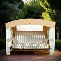 Садовые качели Sundays Инфинити с1667 (бежевый) - Превью изображения №5 — Интернет-магазин Time-Shop