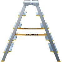 Лестница-стремянка Алюмет ASD 5205 (2х5 ступеней) - Превью изображения №2 — Интернет-магазин Time-Shop