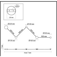 Светильник Odeon Light Travertino 6625/25WL - Превью изображения №2 — Интернет-магазин Time-Shop