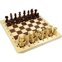 Детская настольная игра Десятое королевство Шахматы деревянные (поле 29х29см) 02845 - Превью изображения №2 — Интернет-магазин Time-Shop